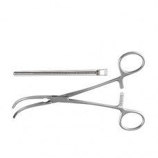 Potts Atrauma Multipurpose Vascular Clamp Straight Stainless Steel, 21.5 cm - 8 1/2"